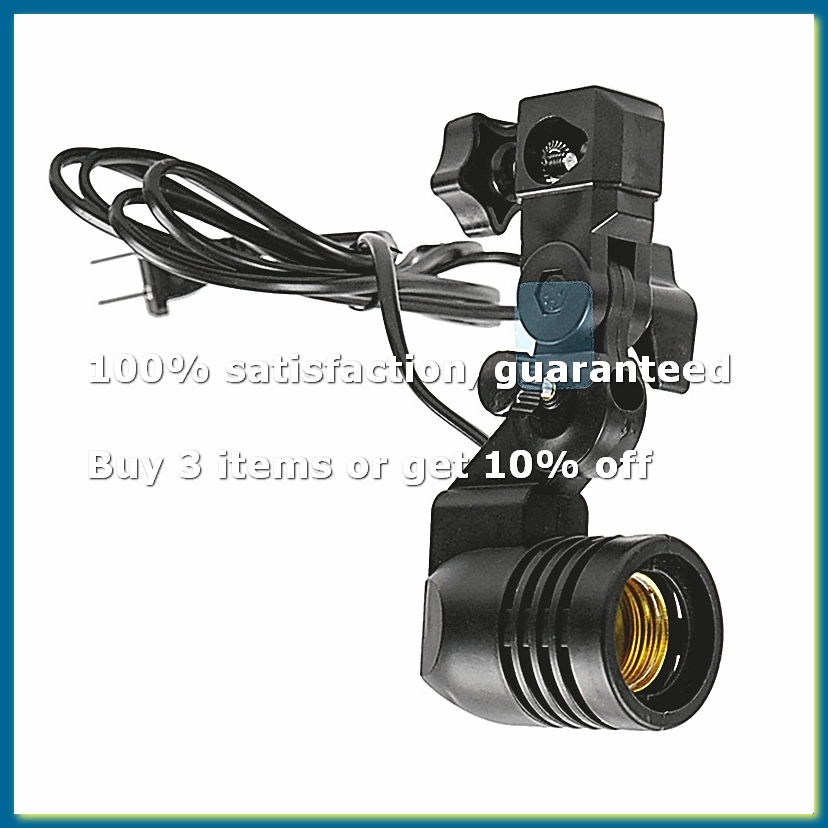 Photography Lighting Umbrella - Lampa fotograficzna do studia, gwint E27,