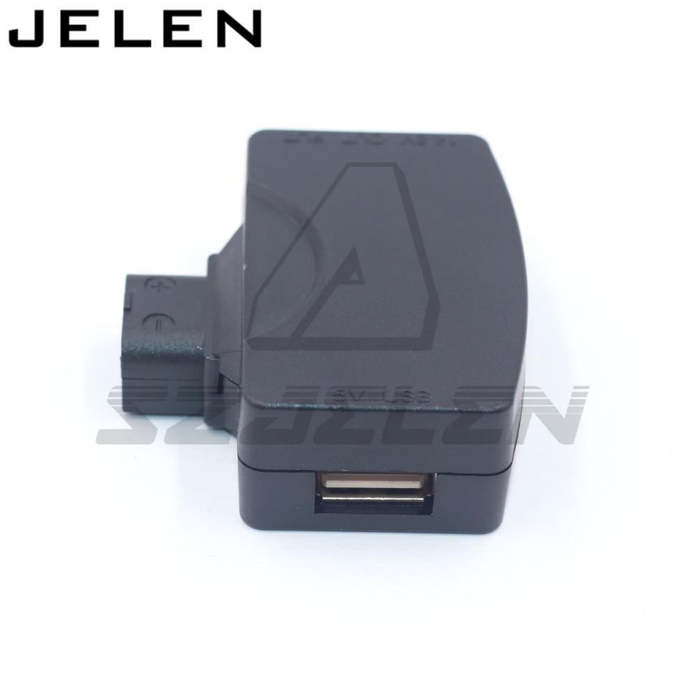 V Mount Battery - D-tap to p-tap i 5V Adapter