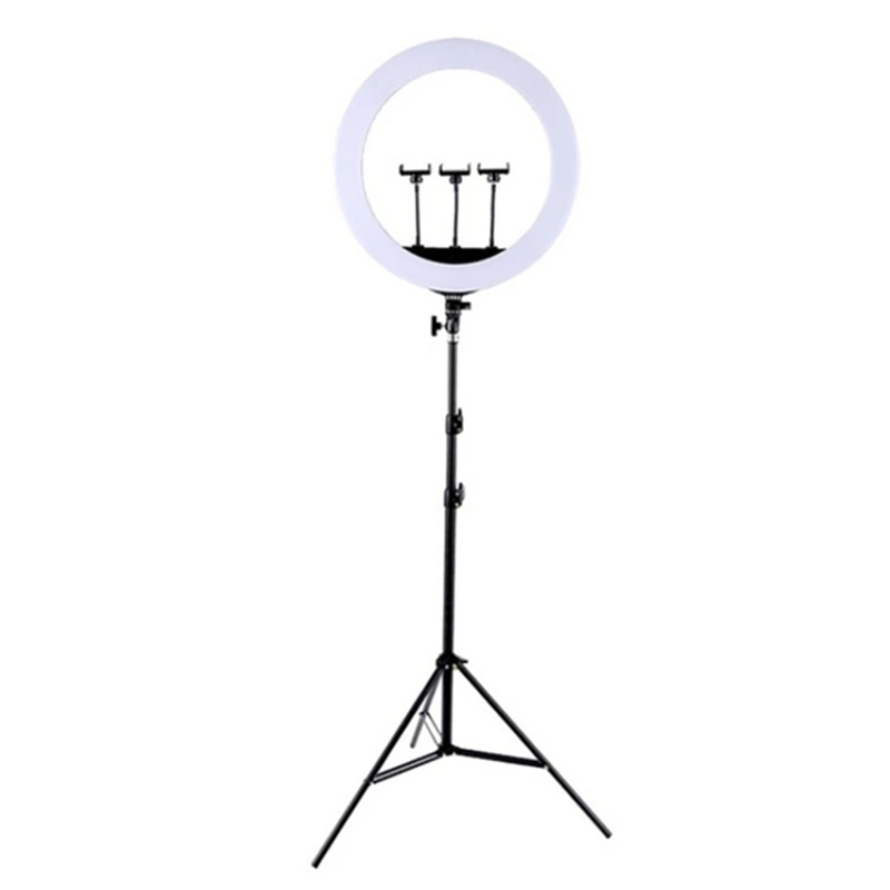 Photography Lighting Led - 923HOT HQ-21N 21-calowa Ściemnialna Lampa Wypełniająca