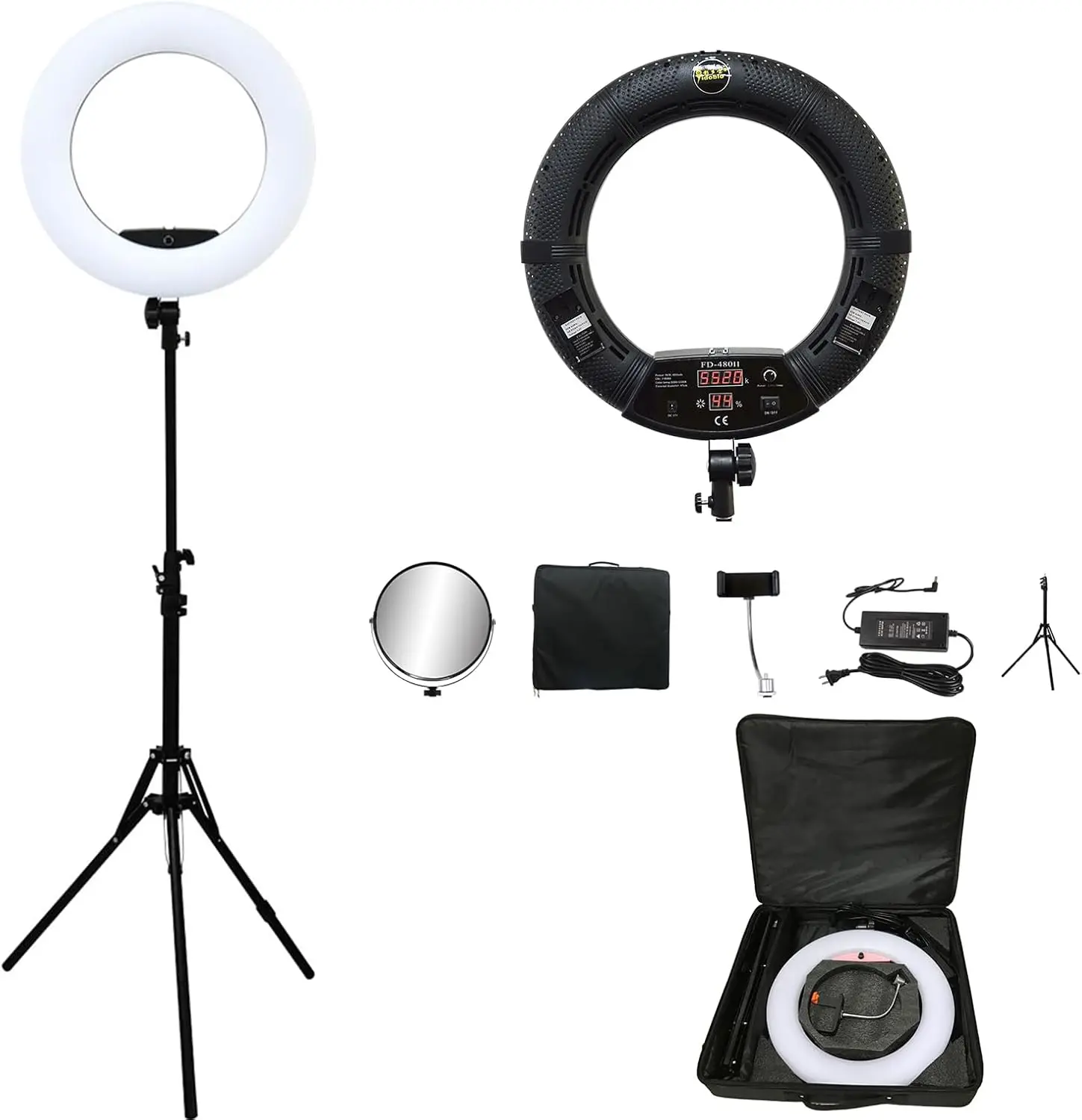 Led Ring Light 18 - FD480 Lampa Pierścieniowa 18-calowa LED z