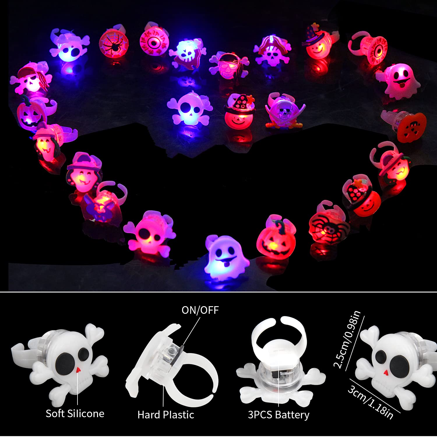 Świecące pierścienie na Hallow – Led Ring Light 18 recenzja i cena