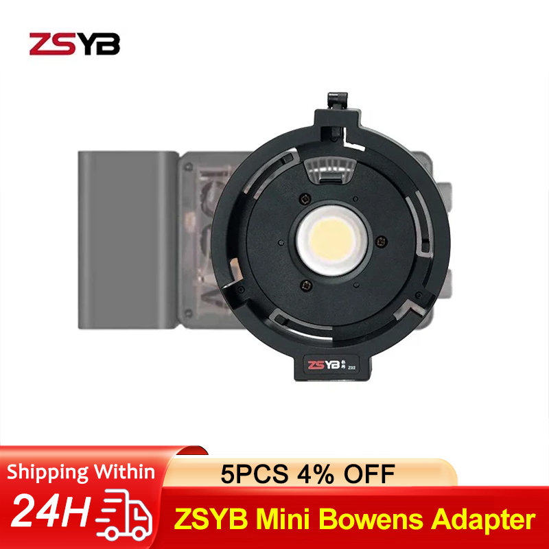 Adapter ZSYB Mini Bowens do la – Photography Lighting Tools recenzja i cena