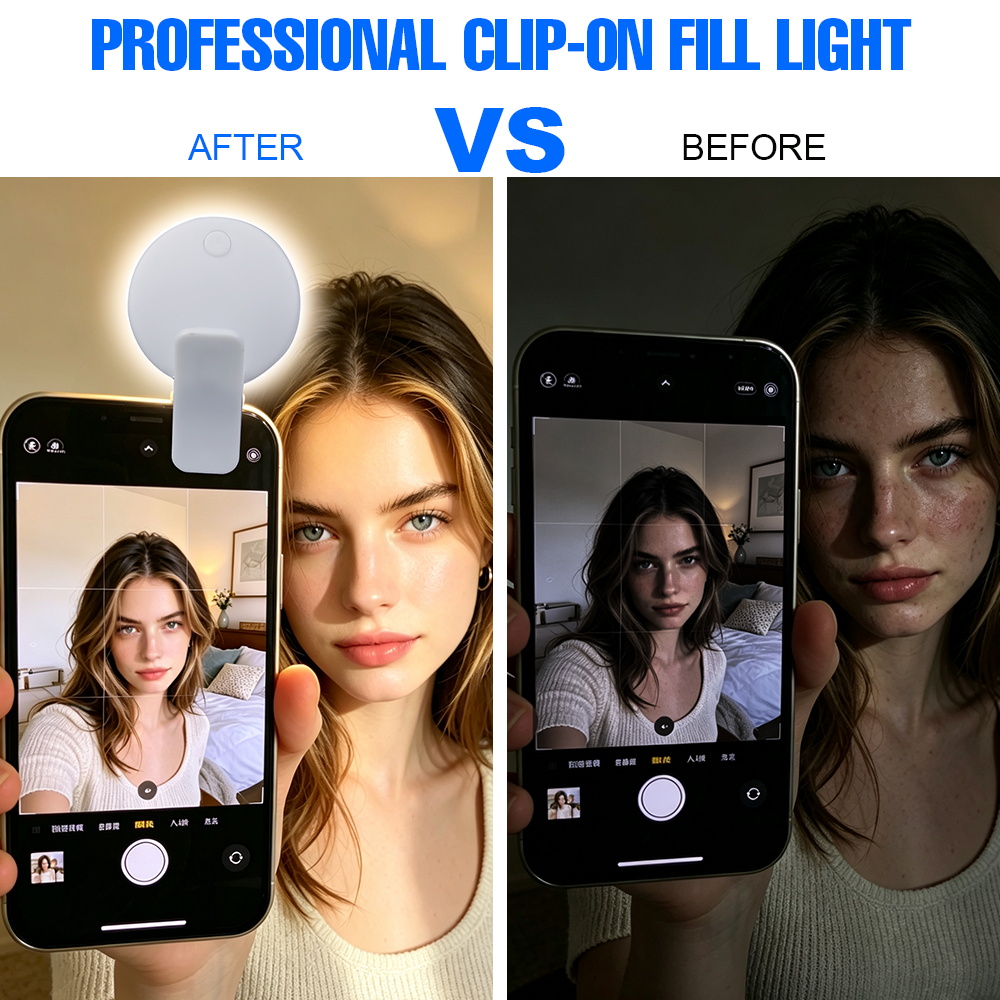 Przenośna, przypinana lampa do – Makeup Photography Lighting recenzja i cena