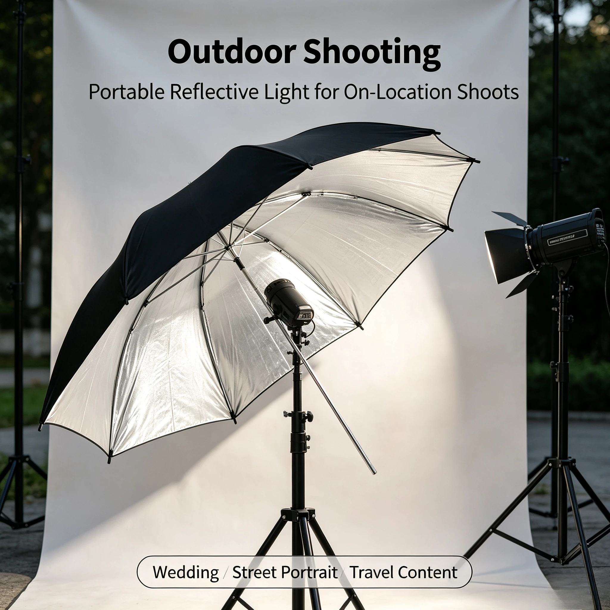 Parasol odblaskowy 33-calowy ( – Photography Lighting Umbrella recenzja i cena