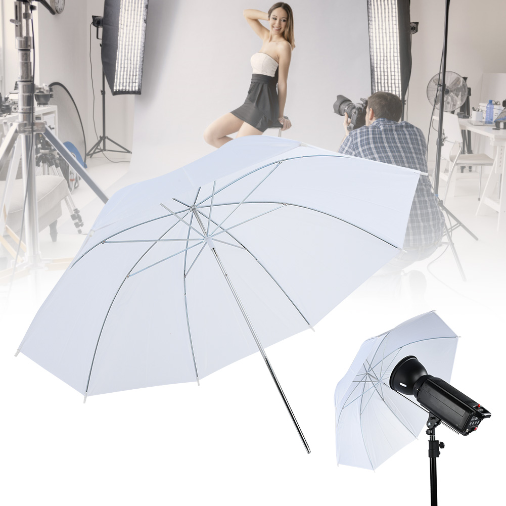 33-calowy Przezroczysty Biały  – Photography Lighting Umbrella recenzja i cena
