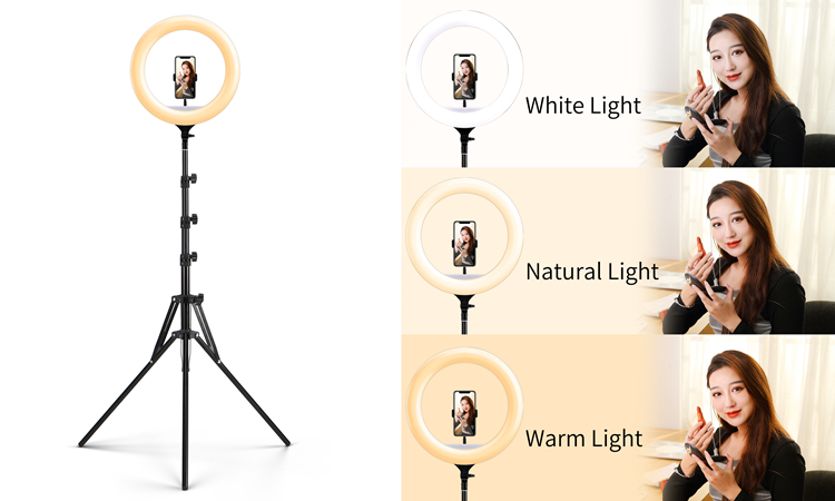 18-calowa lampa LED do selfie, – Led Ring Light 18 recenzja i cena
