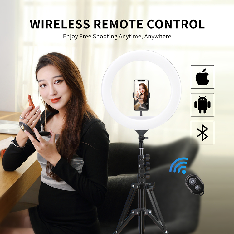 18-calowa lampa LED do selfie, – Led Ring Light 18 recenzja i cena