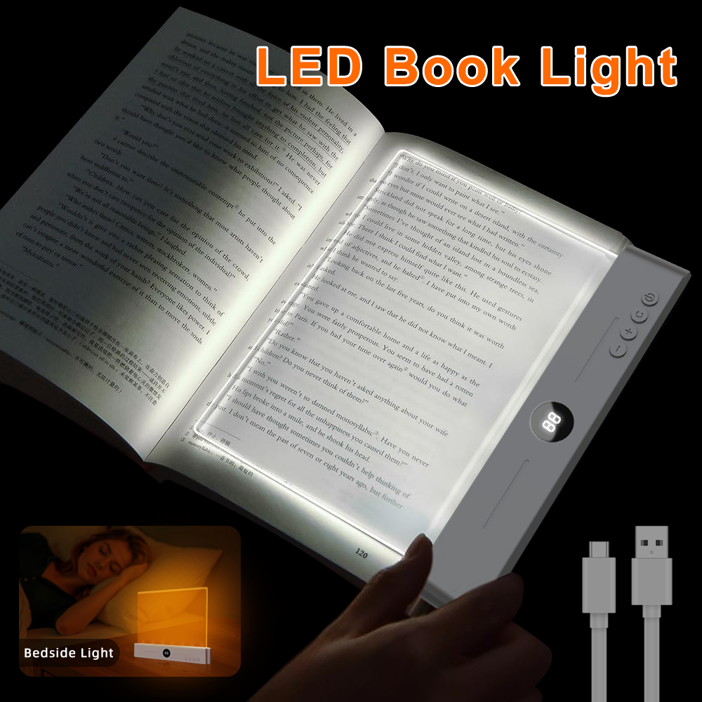 Lampka do czytania LED 2w1 i l – Photography Lighting Book recenzja i cena