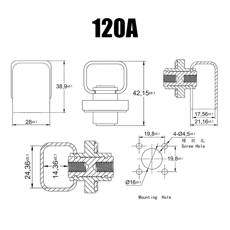 300A 200A 120A całkowicie mied – V Mount Battery recenzja i cena
