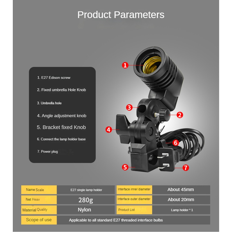 Lampa fotograficzna do studia, – Photography Lighting Umbrella recenzja i cena