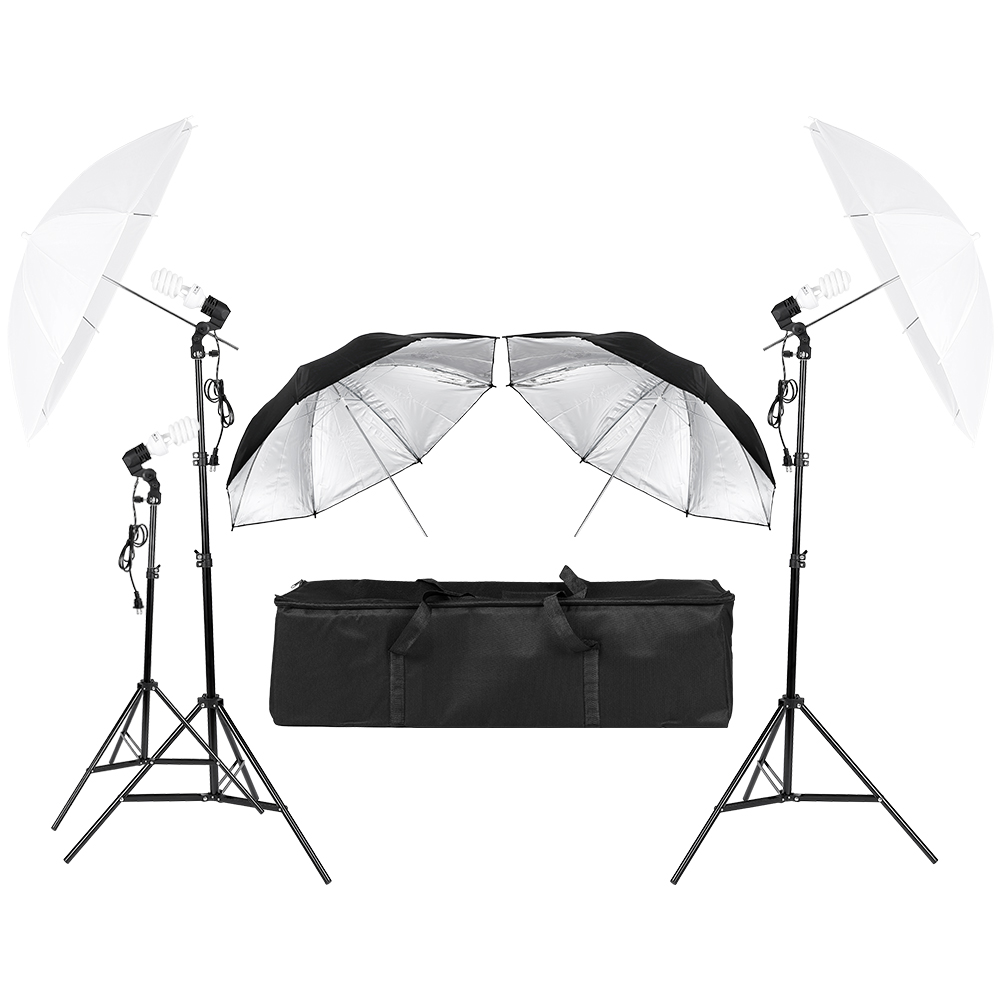 Zestaw oświetleniowy do fotogr – Photography Lighting Umbrella recenzja i cena