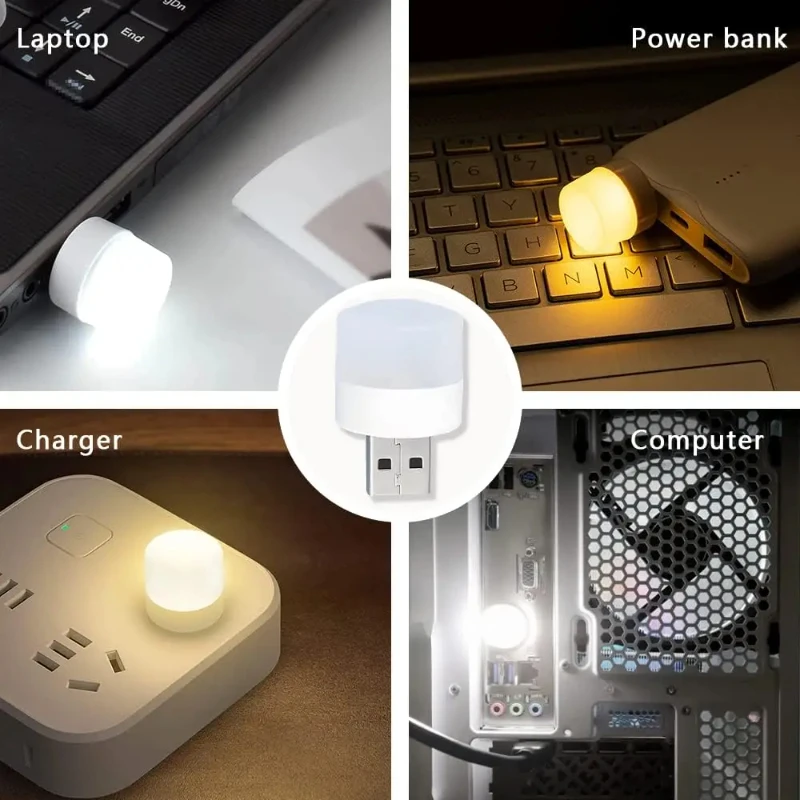 Mini Lampka Nocna USB Ciepła B – Photography Lighting Book recenzja i cena