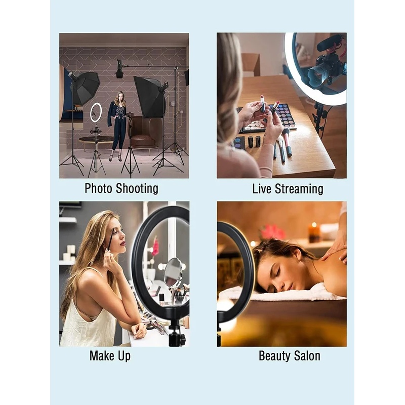 Desiontal 26cm Ring Light z St – Makeup Photography Lighting recenzja i cena