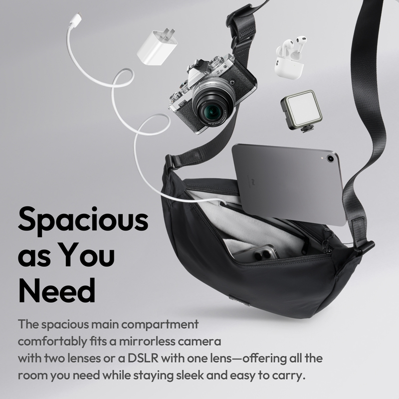 Ulanzi HMN1 Lunar Sling Bag Wh – Photography Lighting Devices recenzja i cena
