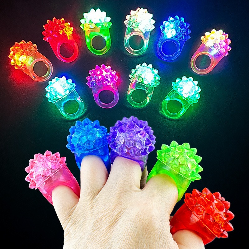 LED Light Up Ring Bumpy Rings  – Led Ring Light 18 recenzja i cena
