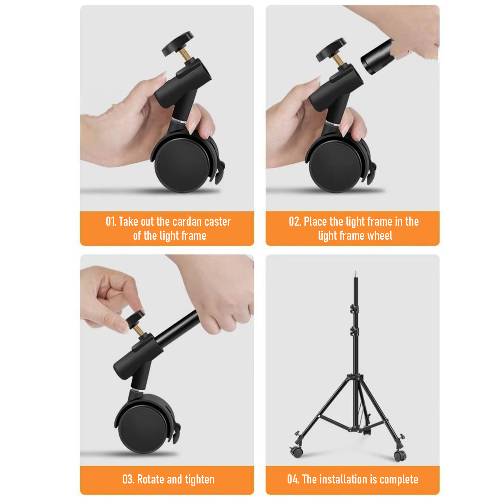 3 szt./zestaw Elastyczne kółka – Photography Lighting Tools recenzja i cena