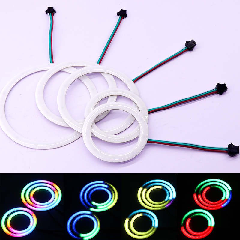 5V/12V WS2812B RGB COB RING Pi – Led Ring Light 18 recenzja i cena