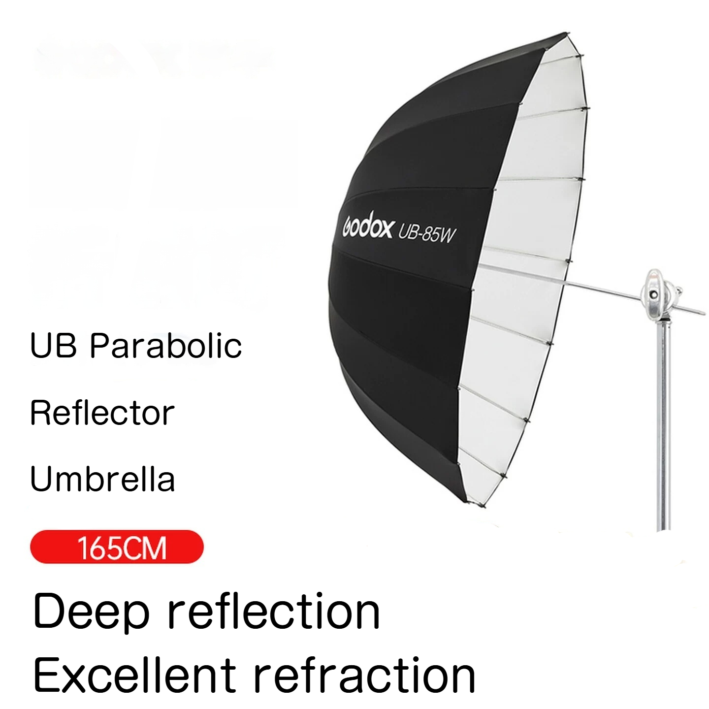 Paraboliczny parasol odblaskow – Photography Lighting Umbrella recenzja i cena