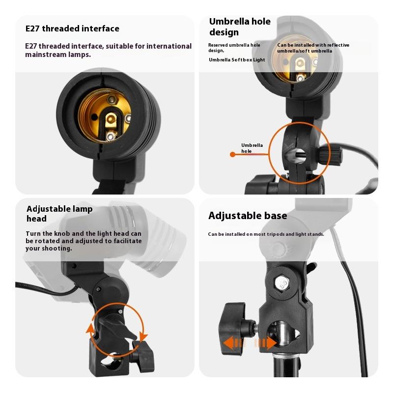 Kabel 1,8 m, oprawka E27, soft – Photography Lighting Umbrella recenzja i cena